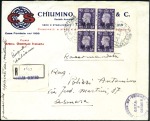 Stamp of British Occupation of Italian Colonies » Eritrea Collection of 120+ covers/cards written up on albu