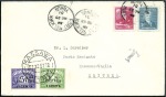 Stamp of British Occupation of Italian Colonies » Eritrea Collection of 120+ covers/cards written up on albu