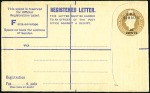 Stamp of British Occupation of Italian Colonies » Somalia Collection of ca.50 covers/cards written up on alb