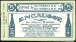 Stamp of Colonies françaises » Tunisie Carnet mixte de 60 timbres avec 20 à 5c et 40 à 10
