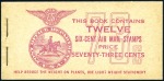 Stamp of Colonies françaises » Sénégal 1944 Deux carnets de timbres américains 6c rouge A