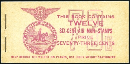 Stamp of Colonies françaises » Sénégal 1944 Deux carnets de timbres américains 6c rouge A