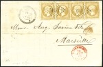 Stamp of Colonies françaises » Tunisie 1858-82, Collection ancienne sur le bureau françai