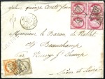 Stamp of France » Collections 1762-1900, Collection ancienne de lettres en deux 