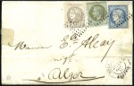Stamp of Colonies françaises » Algérie 1751-1900, Collection ancienne et fournie de lettr