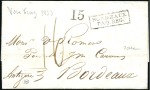 Stamp of France » Collections 1833-87, Collection ancienne de 16 lettres en albu