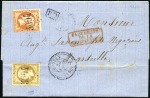Stamp of France » Collections 1837-1902, Collection ancienne de 48 lettres sur l