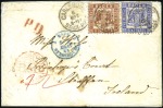 Stamp of Large Lots and Collections 1828-1907, Attractive group of 45 covers/cards nea