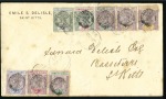 Stamp of Leeward Islands DIAMOND JUBILEE FIRST DAY COVERS

1897 Four cove