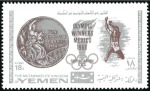 Stamp of Olympics 1968 Mexico Olympics unissued set of 5 in silver &
