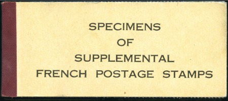 Stamp of France » Carnets 1944 Carnet avec série complète ARC DE TRIOMPHE en