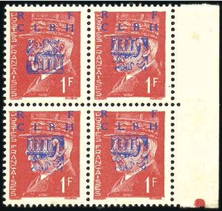 Stamp of France » Libération DECAZEVILLE Sélection des types I, II et III dont 