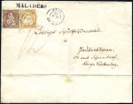 Stamp of Switzerland / Schweiz » Sitzende Helvetia Gezaehnt » Destinationen DEUTSCHLAND (WUERTTEMBERG) 1866