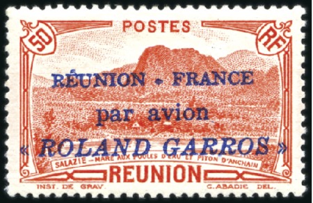 Stamp of Colonies françaises » Colonies Francaise Collections et Lots 1859-1997, Diverses colonies dont Réunion, SPM, Ma