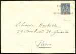 Stamp of Large Lots and Collections 1788-1898, EUROPE group of 23 covers, mostly Franc