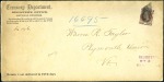 Stamp of United States OFFICIALS: Group of 16 covers (plus 1 front) with 