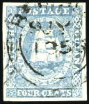 Stamp of British Guiana 1853-1921, Mostly used selection incl. 1853-59 1c 