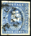 Stamp of British Guiana 1853-1921, Mostly used selection incl. 1853-59 1c 