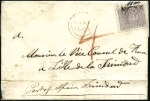 Stamp of British Guiana 1868 & 1897, Pair of covers with 1868 (Aug 25) wra