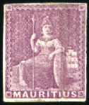 Stamp of Mauritius 1858-62 Mint & used selection incl. Britannias wit