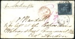 Stamp of Mauritius 1859-68, Group of three covers incl. 1859 entire t