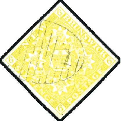 Stamp of Canada » New Brunswick 1851-63, Mint & used selection incl. 3d dull red u