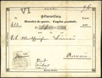 Stamp of Switzerland / Schweiz » Ganzsachen » Postanweisungen - Postkarten 1867-69 Umschlag für den Portofreien Verkehr