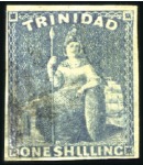 Stamp of Trinidad and Tobago 1851-82, Mint & used collection from the first Bri