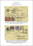 Stamp of Switzerland / Schweiz 1880-1907, GANZSACHEN ANTWORTTEILEN: Kl. Sammlung