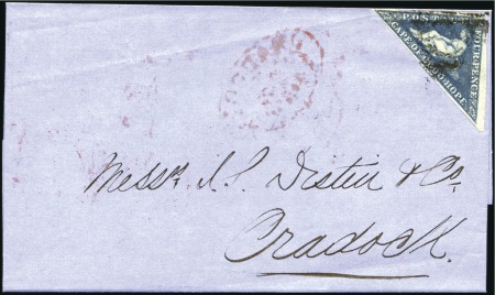 Stamp of South Africa » Cape of Good Hope 1864 (Aug 23) Wrapper from Colesberg to Cradock wi