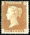 Stamp of Great Britain » 1854-70 Perforated Line Engraved ARCHER PERFS 1850-54, Important holding of used Ar