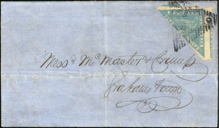 Stamp of Rarities of the World CAPE OF GOOD HOPE

Four Pence "Wood-block" on Co