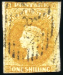 Stamp of Australia » South Australia 1855-59 Small selection of first 3 issues: 1st iss