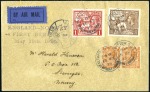 Stamp of Great Britain 1925 First Flights from GB to Denmark and GB to No