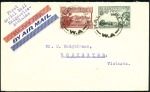 Stamp of Australia » Commonwealth of Australia 1929 First Flight Kalgoorlie-Adelaide (Jun 4) and 