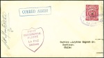 Stamp of Argentina 1930 Buenos Aries-Miami flight cover, the so-calle