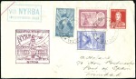 Stamp of Argentina 1930 Buenos Aries-Miami flight cover, the so-calle