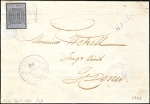 Stamp of Rarities of the World FRANCE - REUNION

1852 30c noir sur azuré (type 