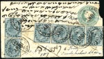 Stamp of India 1897 (May 18) 1/2a Postal stationery envelope sent