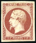 Stamp of France » Collections 1849-96, Collection propre en classeur avec nuance