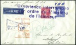 Stamp of France » Collections 1900-70, +200 lettres, rec. avec Semeuse et Merson