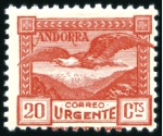 Stamp of Andorra (Spanish Post) 1928-84, Mint collection on pages showing a nice a