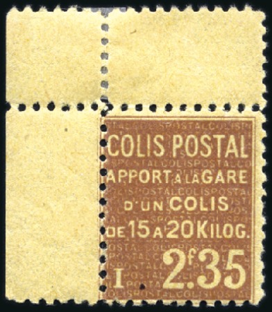 Stamp of France » Collections 1892-1960, Stock de COLIS-POSTAUX avec nombreuses