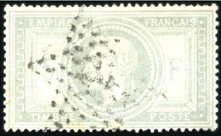 Stamp of France » Collections 1849-75, Stock de classiques avec nuances et oblit
