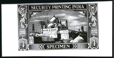 Stamp of India ca.1948 Group of 14 unadopted photographic essays 