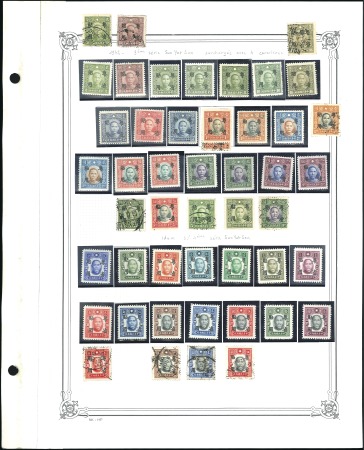 Stamp of China 1927-50, China Border Areas collection of mint & u