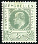 Stamp of Seychelles 1903-16 VARIETIES selection incl. 1903 Wmk Crown C