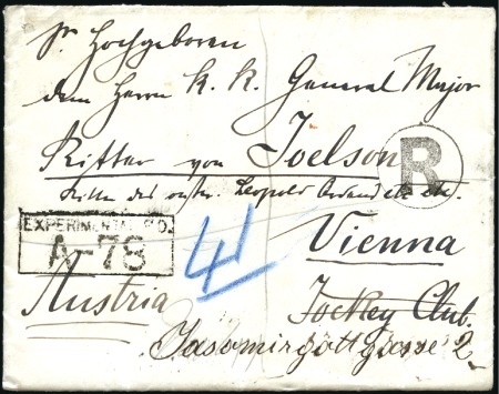 Stamp of Nepal EARLY NEPAL EXPEDITION COVER / ARCHDUKE FRANZ FER