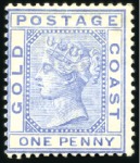 Stamp of Gold Coast 1875-83 Attractive mint & unused selection incl. 1