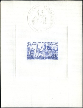 Stamp of Colonies françaises 1946 Tchad au Rhin, série complète des 90 épreuves